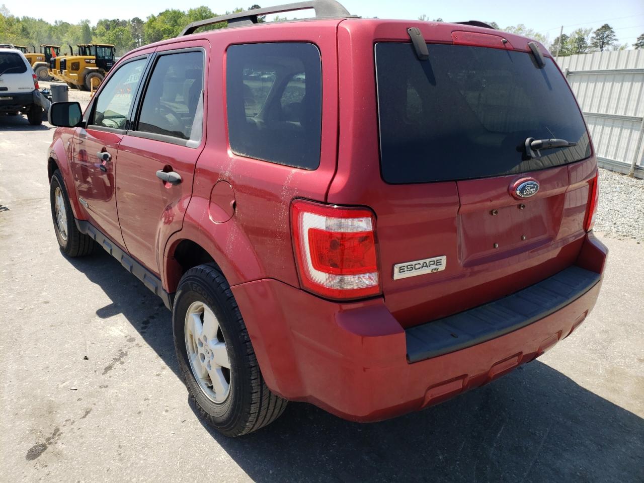Photo 3 from auction – 2008 FORD ESCAPE XLT with VIN 1FMCU03178KE77509