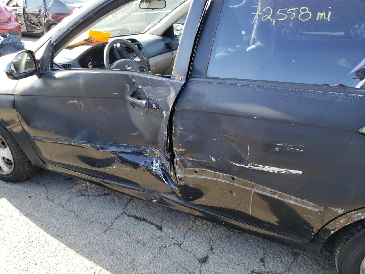 Photo 9 from auction – 2009 KIA SPECTRA EX with VIN KNAFE222895667496
