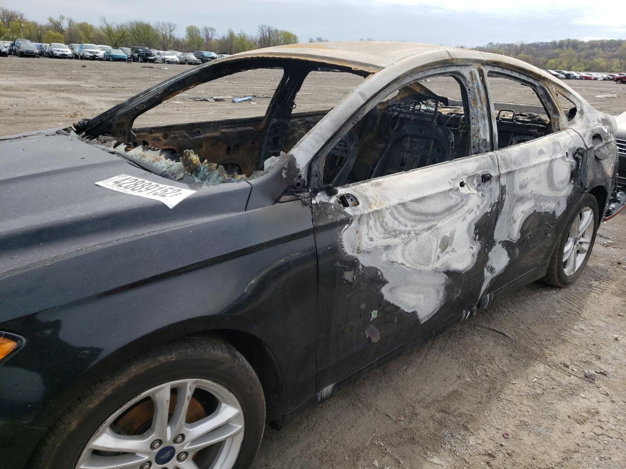 Photo 10 from auction – 2018 FORD FUSION SE with VIN 3FA6P0LU2JR209039