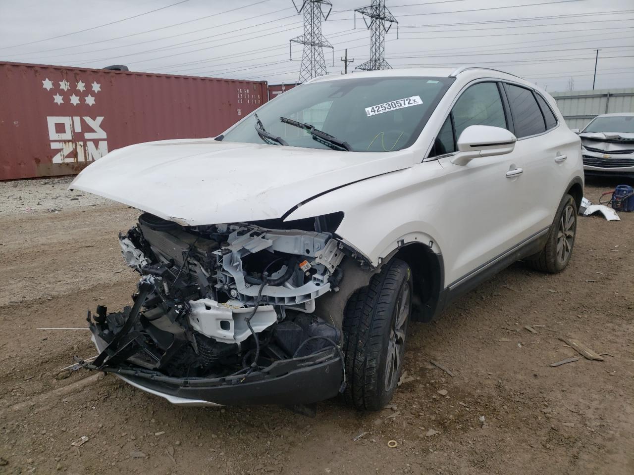 Photo 2 from auction – 2019 LINCOLN MKC RESERV with VIN 5LMCJ3D95KUL44660