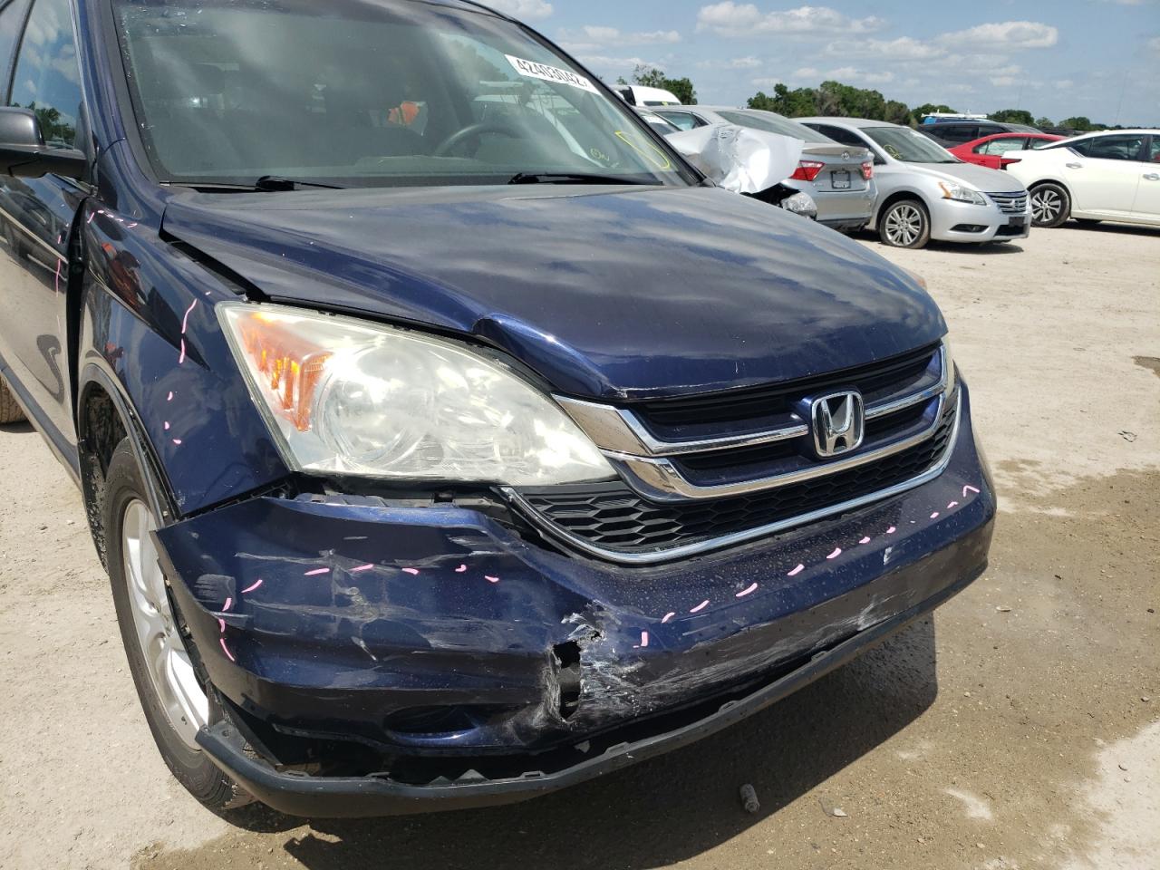 Photo 9 from auction – 2011 HONDA CR-V EX with VIN 5J6RE3H51BL027018