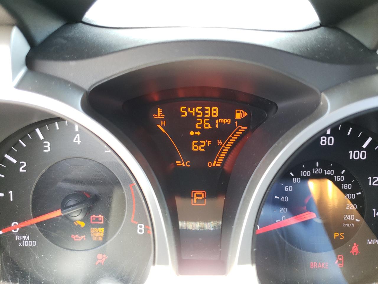 Photo 8 from auction – 2014 NISSAN JUKE S with VIN JN8AF5MR9ET361505