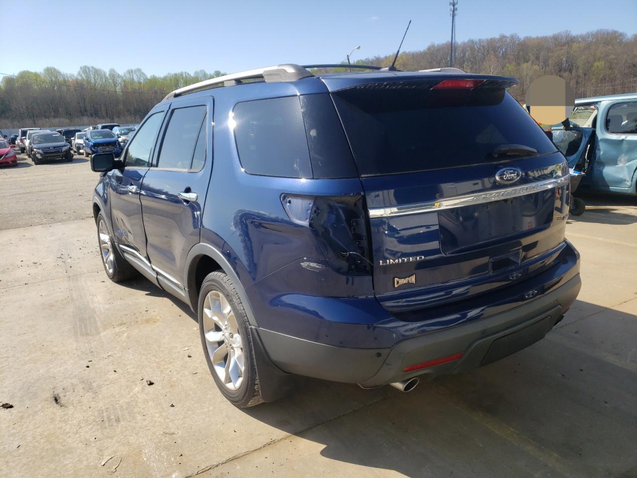 Photo 3 from auction – 2012 FORD EXPLORER L with VIN 1FMHK8F82CGA28088