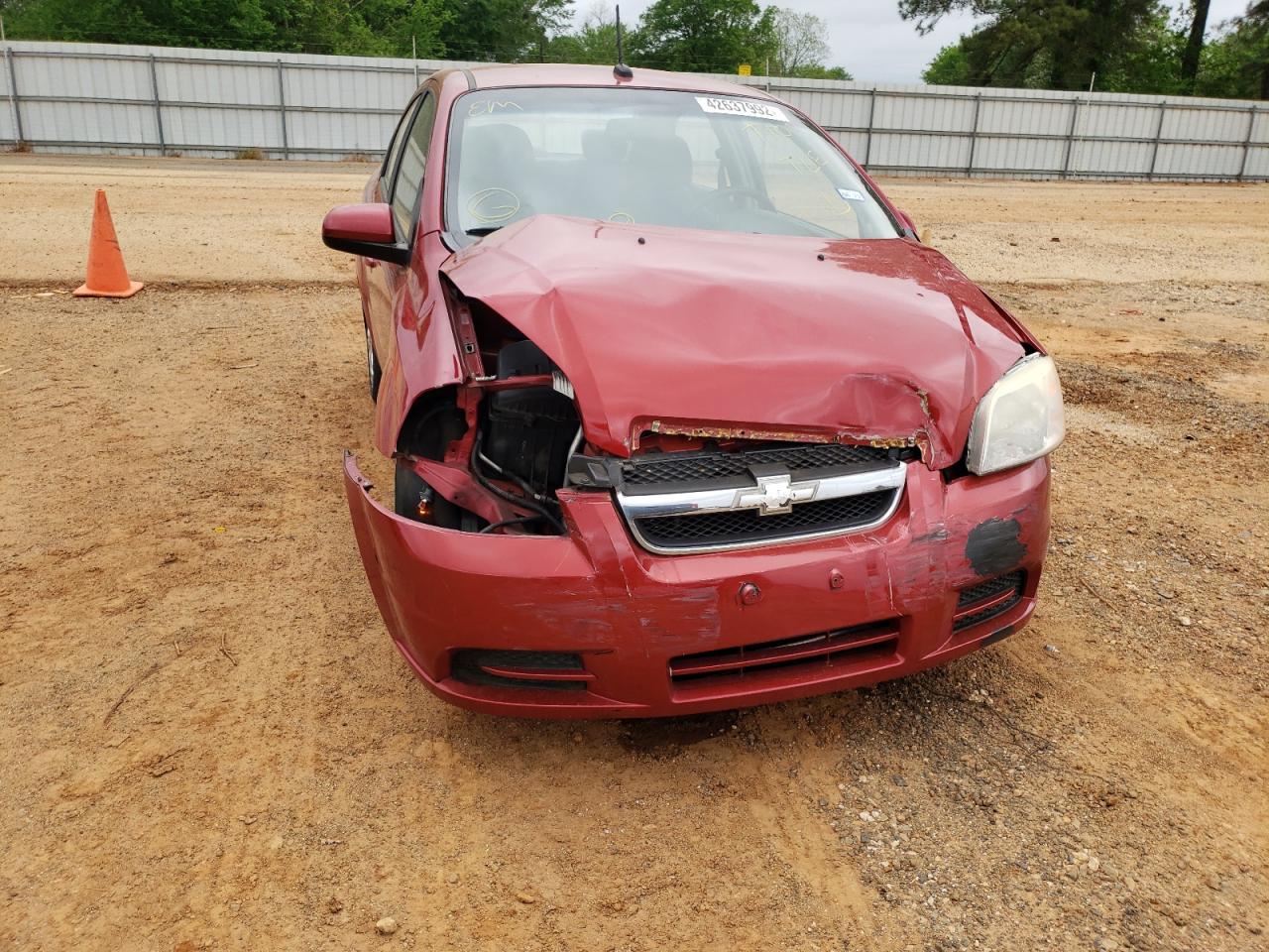 Photo 9 from auction – 2011 CHEVROLET AVEO LS with VIN KL1TD5DE1BB187705