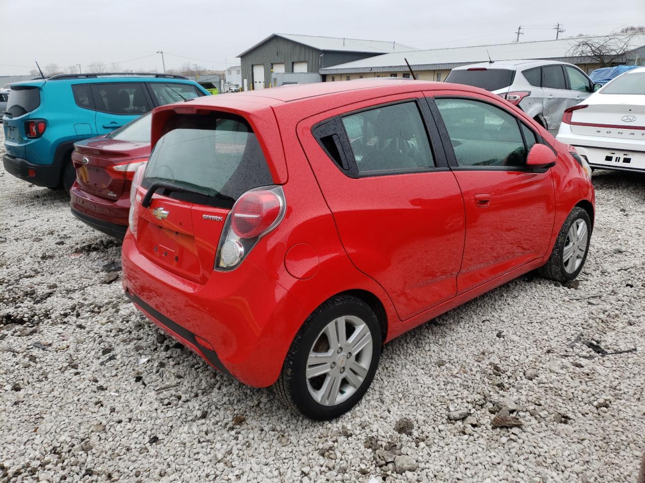 Photo 4 from auction – 2014 CHEVROLET SPARK 1LT with VIN KL8CD6S94EC568301