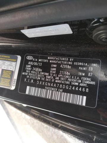 Photo 10 from auction – 2013 KIA OPTIMA EX with VIN 5XXGN4A78DG244468