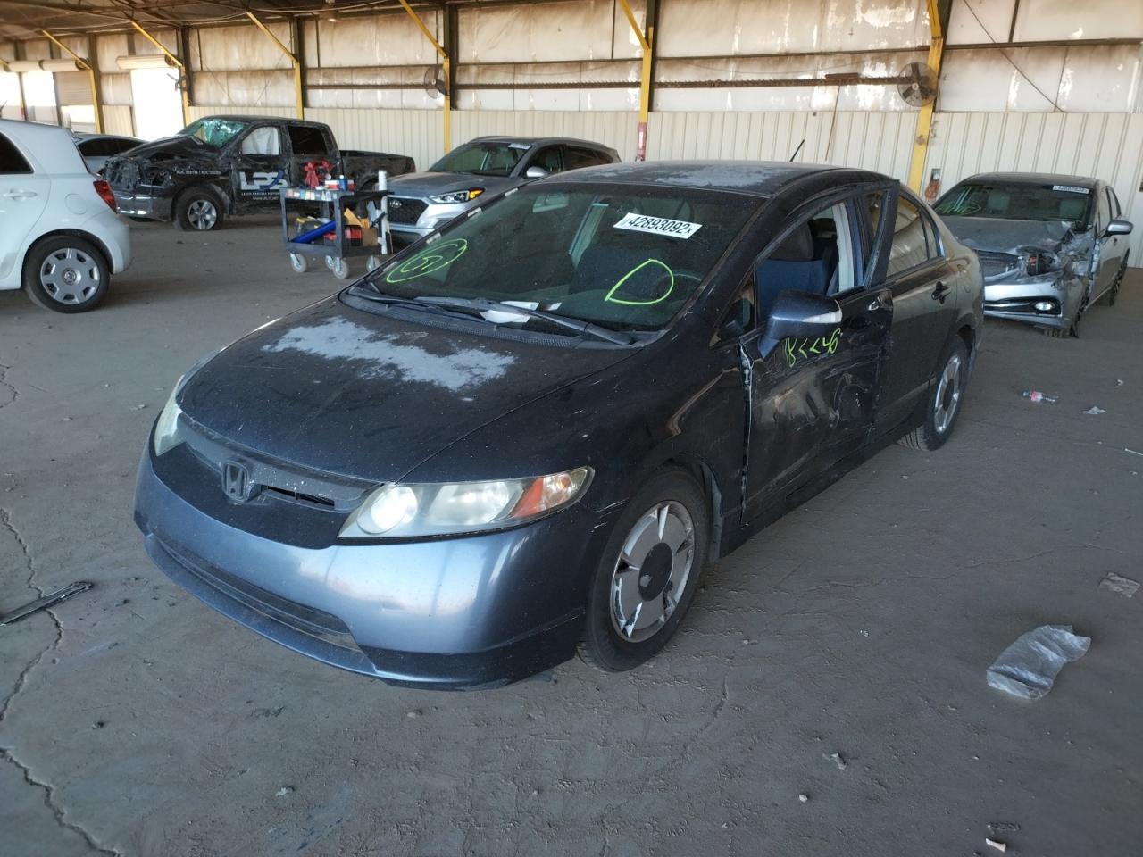 Photo 2 from auction – 2008 HONDA CIVIC HYBR with VIN JHMFA36298S015256