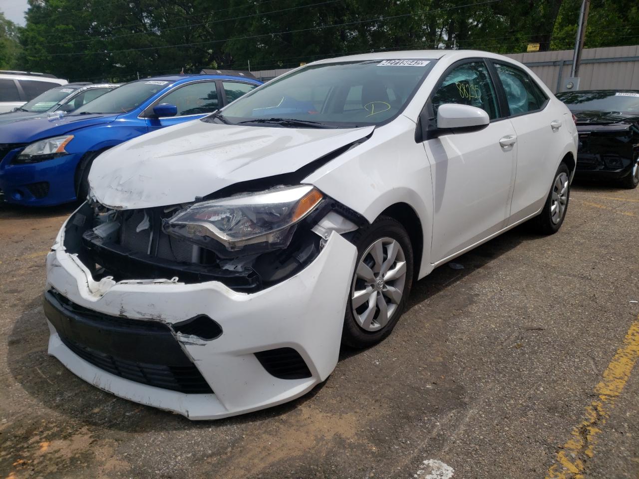 Photo 2 from auction – 2014 TOYOTA COROLLA L with VIN 2T1BURHE7EC196601