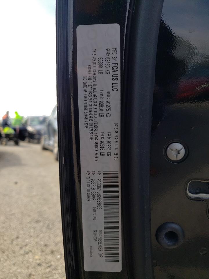 Photo 10 from auction – 2016 DODGE CHALLENGER with VIN 2C3CDZFJ0GH359025