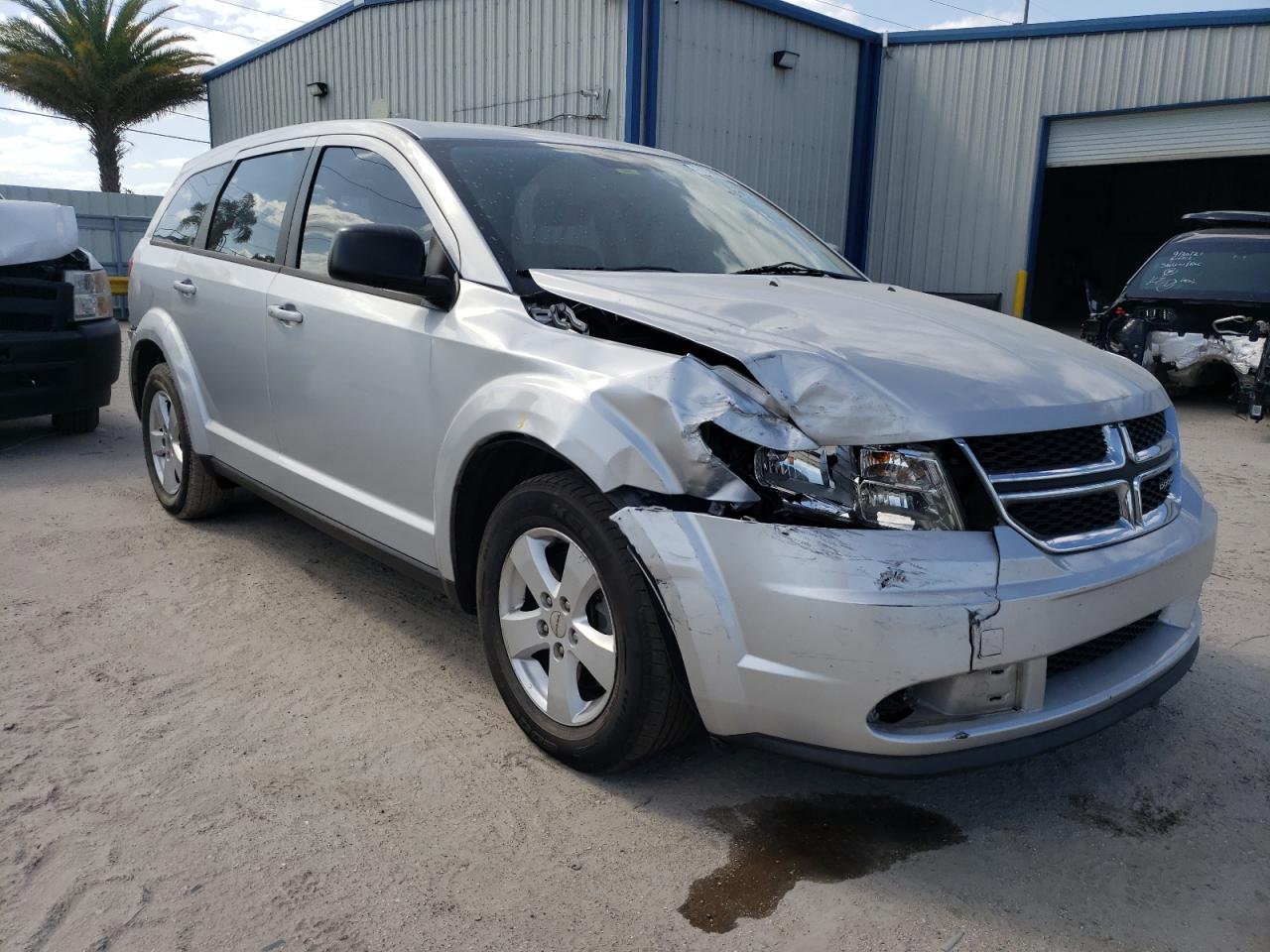 DODGE JOURNEY SE 2013 with VIN 3C4PDCAB5DT530073 - Photo from auction