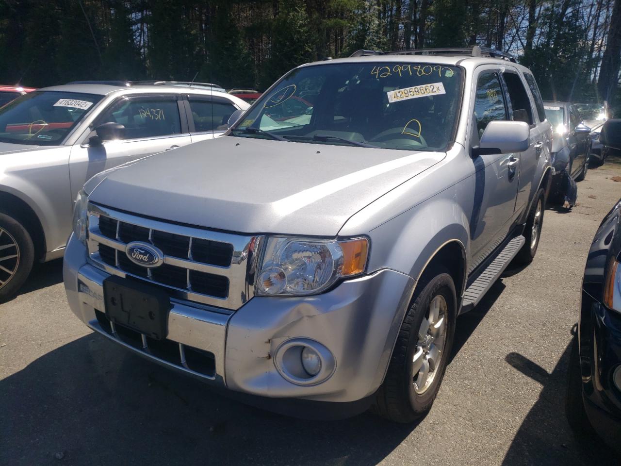 FORD ESCAPE LIM 2012 with VIN 1FMCU9E77CKB74437 - Photo from auction