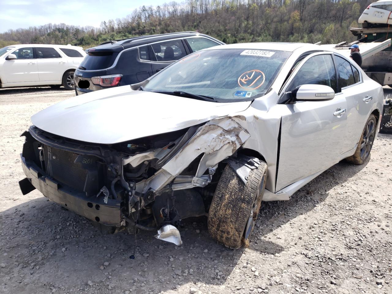 Photo 2 from auction – 2014 NISSAN MAXIMA S with VIN 1N4AA5AP4EC442799