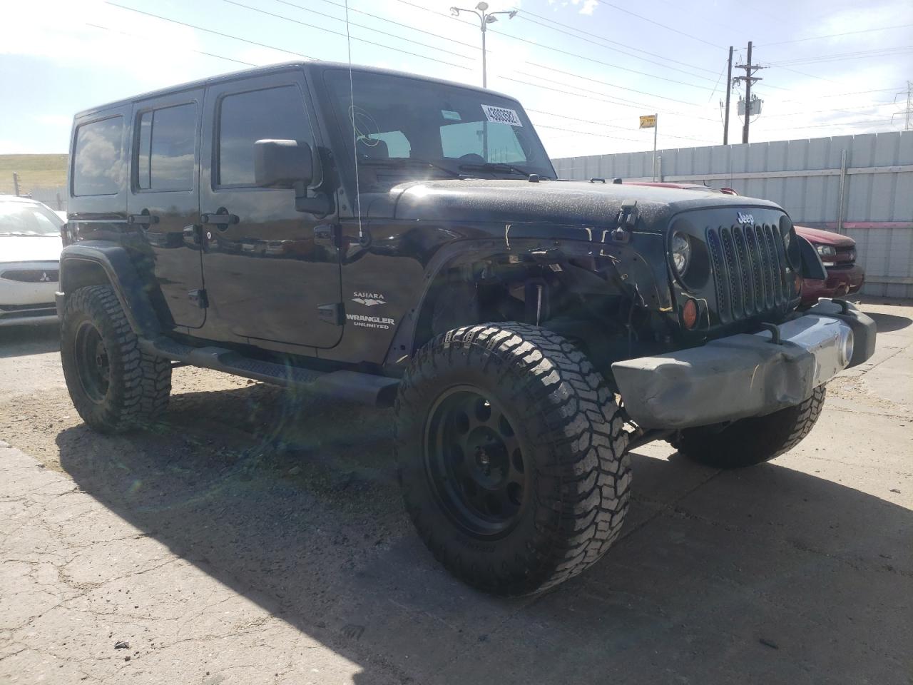 JEEP WRANGLER U 2011 with VIN 1J4HA5H12BL563296 - Photo from auction
