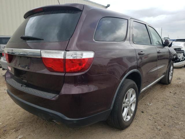 Photo 4 from auction – 2012 DODGE DURANGO SX with VIN 1C4RDHAG4CC146538