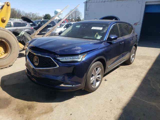 Photo 2 from auction – 2022 ACURA MDX with VIN 5J8YE1H30NL016490