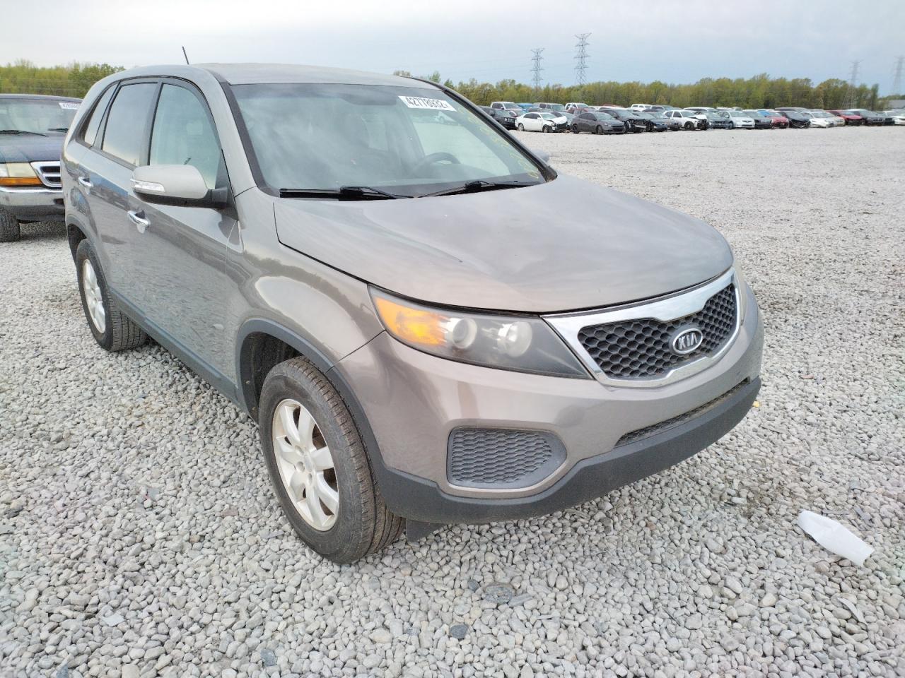 KIA SORENTO BA 2011 with VIN 5XYKT3A11BG088000 - Photo from auction