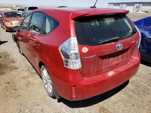 Photo 3 from auction – 2014 TOYOTA PRIUS V with VIN JTDZN3EU4EJ010621