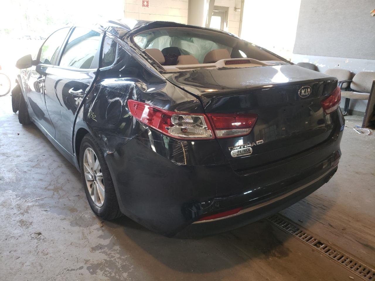 Photo 3 from auction – 2016 KIA OPTIMA LX with VIN 5XXGT4L36GG106402