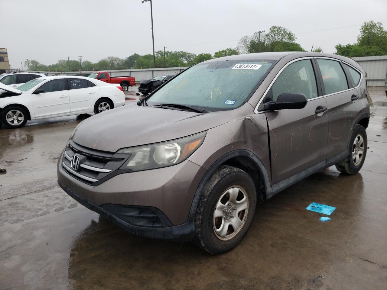 Photo 2 from auction – 2012 HONDA CR-V with VIN 5J6RM3H33CL034202