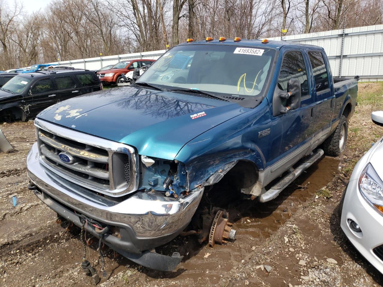 Photo 2 from auction – 2000 FORD F250 SUPER with VIN 1FTNW21S7YEA23760