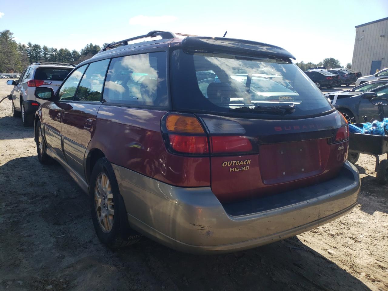 Photo 3 from auction – 2003 SUBARU LEGACY OUT with VIN 4S3BH806X37624551