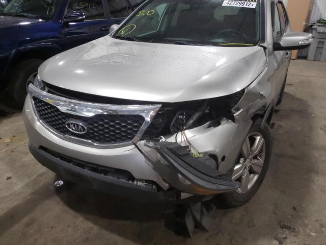 Photo 9 from auction – 2013 KIA SORENTO EX with VIN 5XYKU3A60DG421301