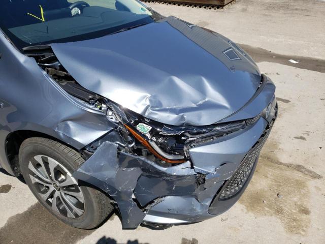 Photo 9 from auction – 2021 TOYOTA COROLLA LE with VIN JTDEAMDE2MJ019407