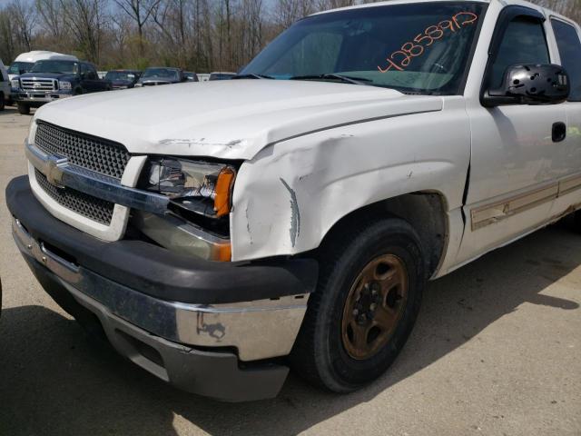 Photo 9 from auction – 2004 CHEVROLET SILVERADO with VIN 2GCEC19T741401071