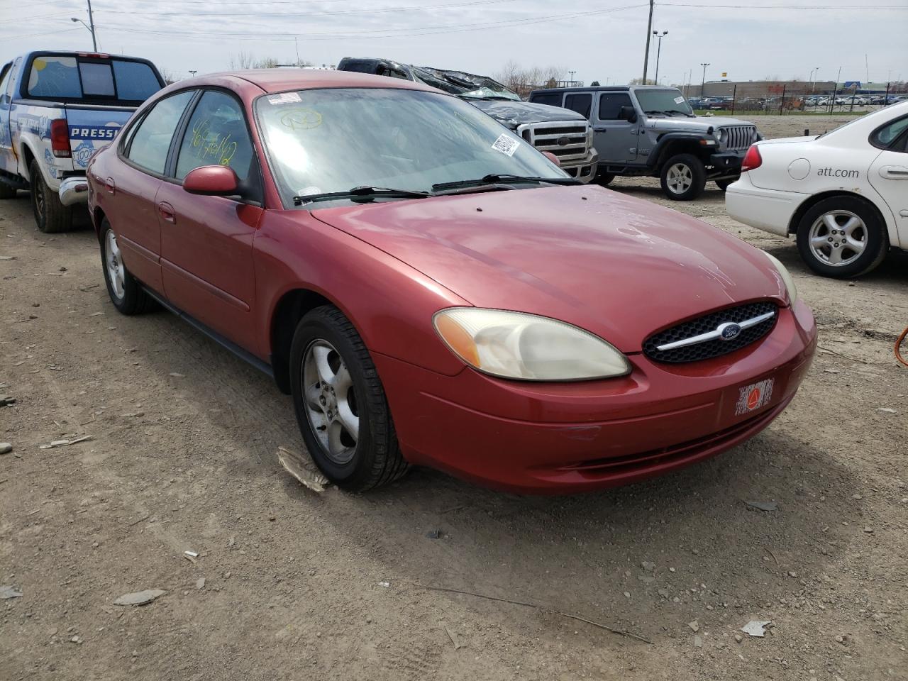 FORD TAURUS SES 2001 with VIN 1FAFP55U11G171708 - Photo from auction