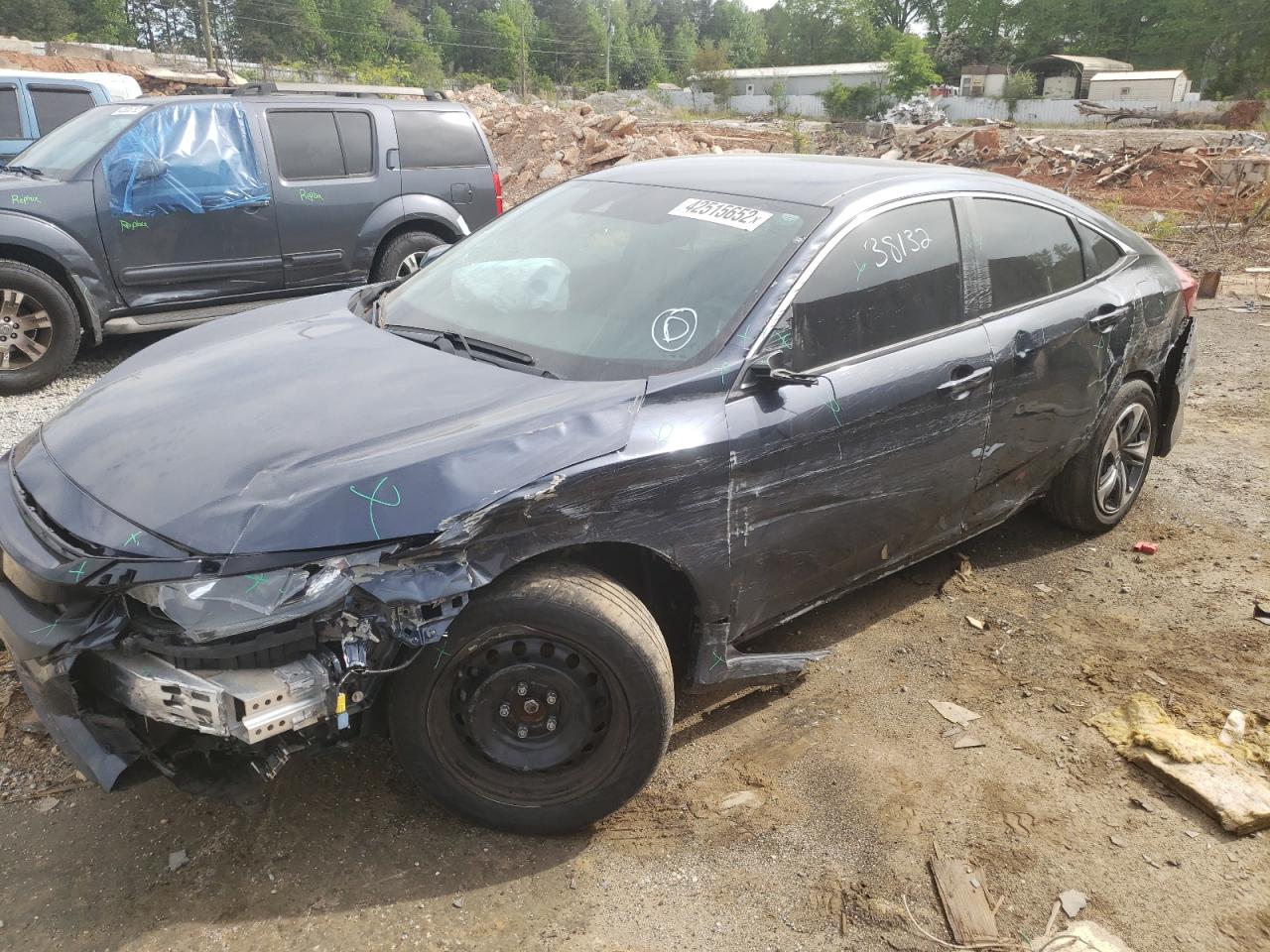 Photo 9 from auction – 2019 HONDA CIVIC LX with VIN 19XFC2F64KE003535