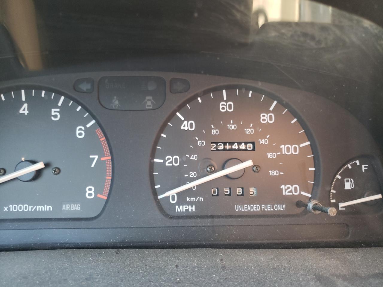 Photo 8 from auction – 1997 SUBARU IMPREZA L with VIN JF1GF4351VH815849