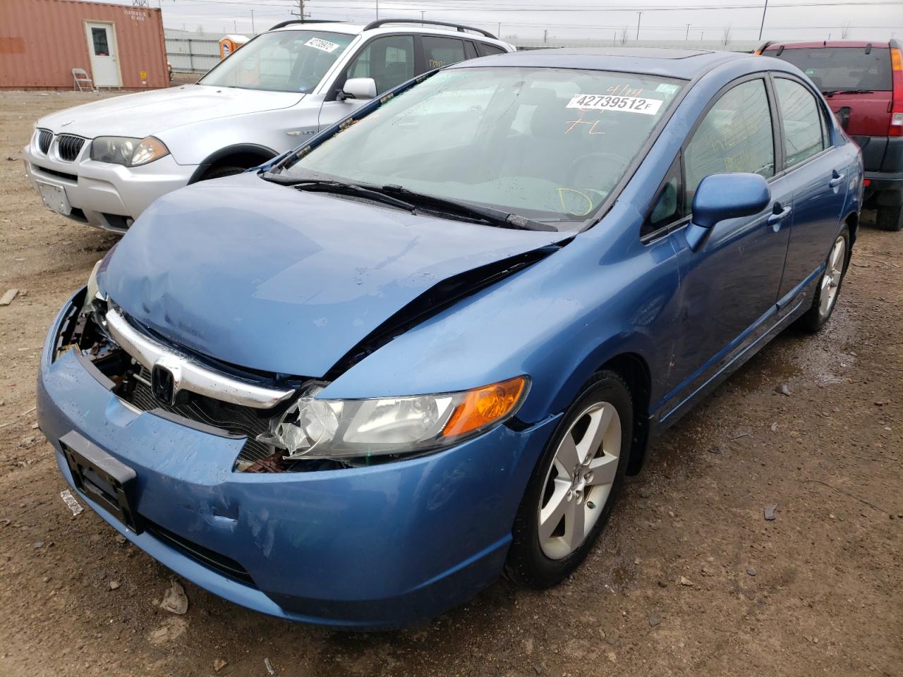 Photo 2 from auction – 2008 HONDA CIVIC with VIN 1HGFA16828L060271