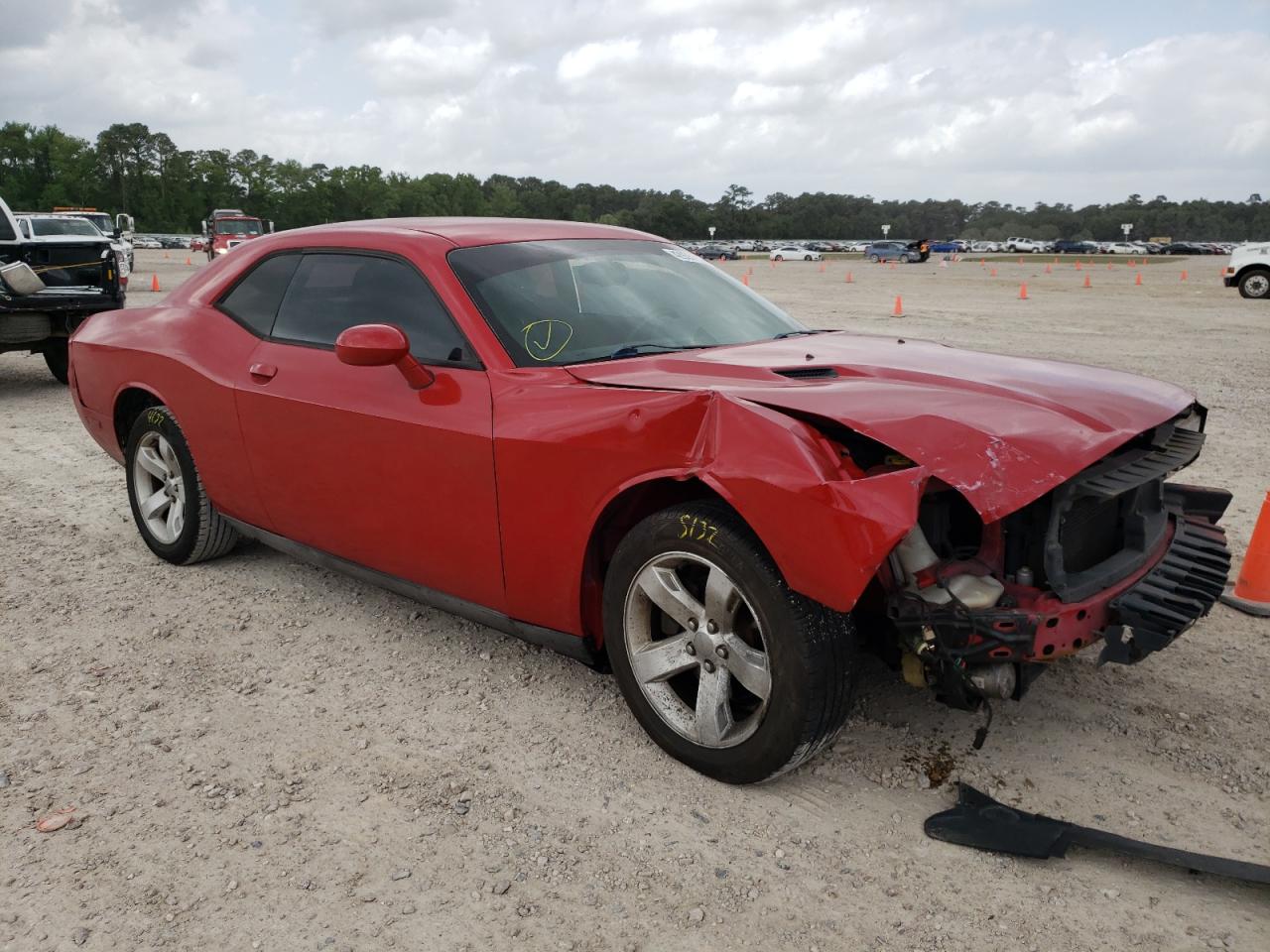 DODGE CHALLENGER 2012 with VIN 2C3CDYAG3CH186827 - Photo from auction