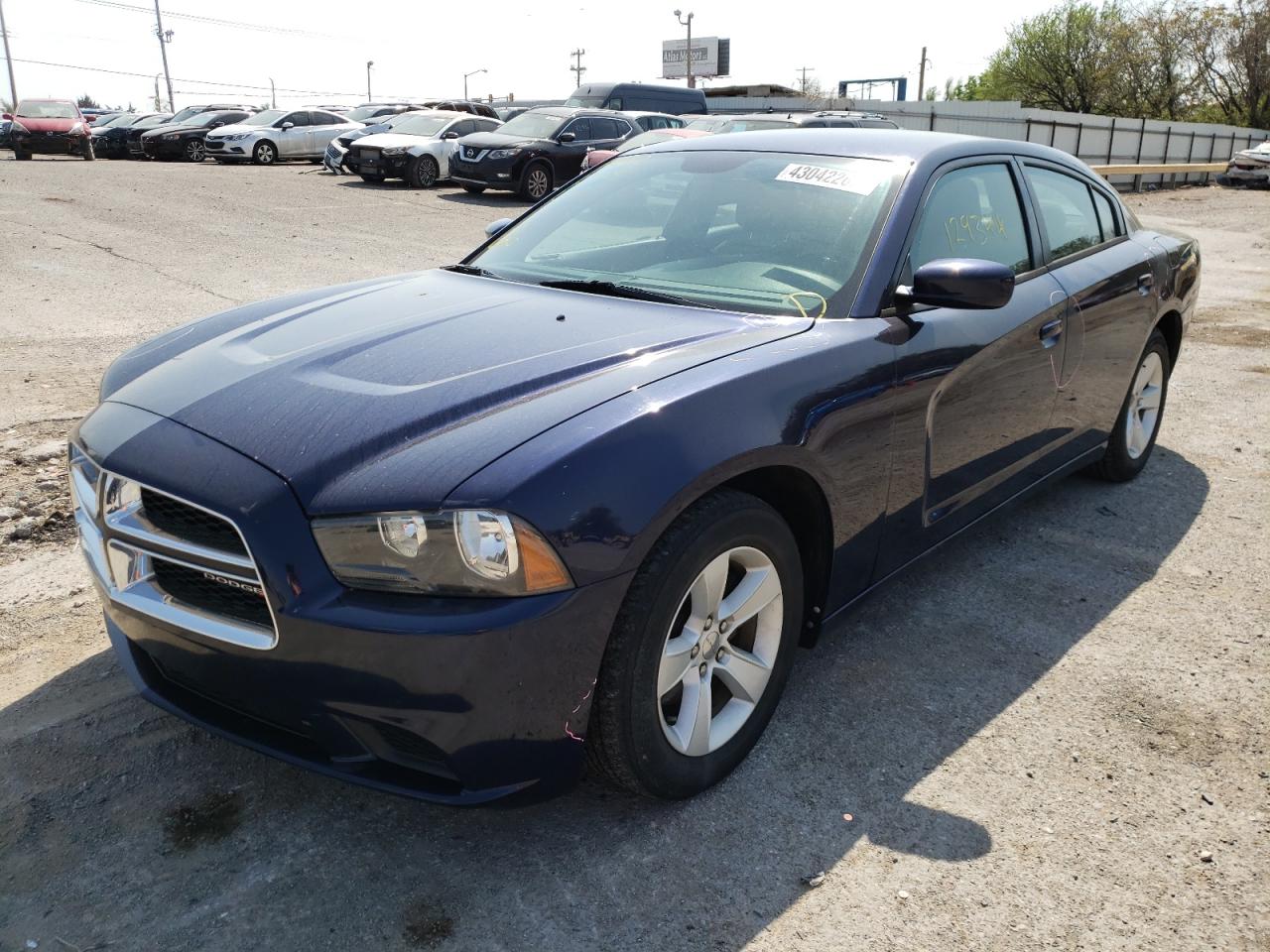 Photo 2 from auction – 2014 DODGE CHARGER SE with VIN 2C3CDXBG7EH177642