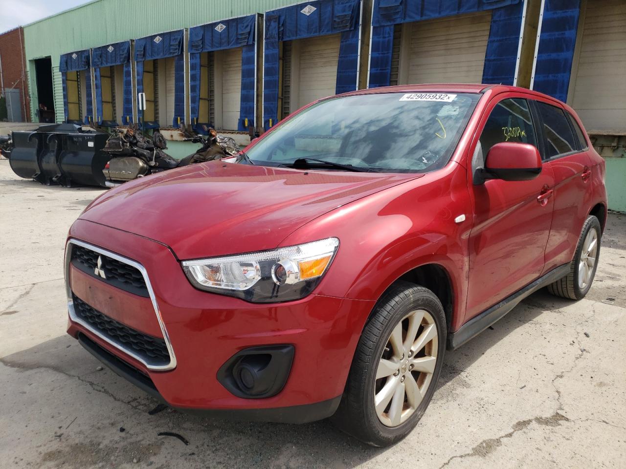 Photo 2 from auction – 2014 MITSUBISHI OUTLANDER with VIN 4A4AP3AU6EE030416