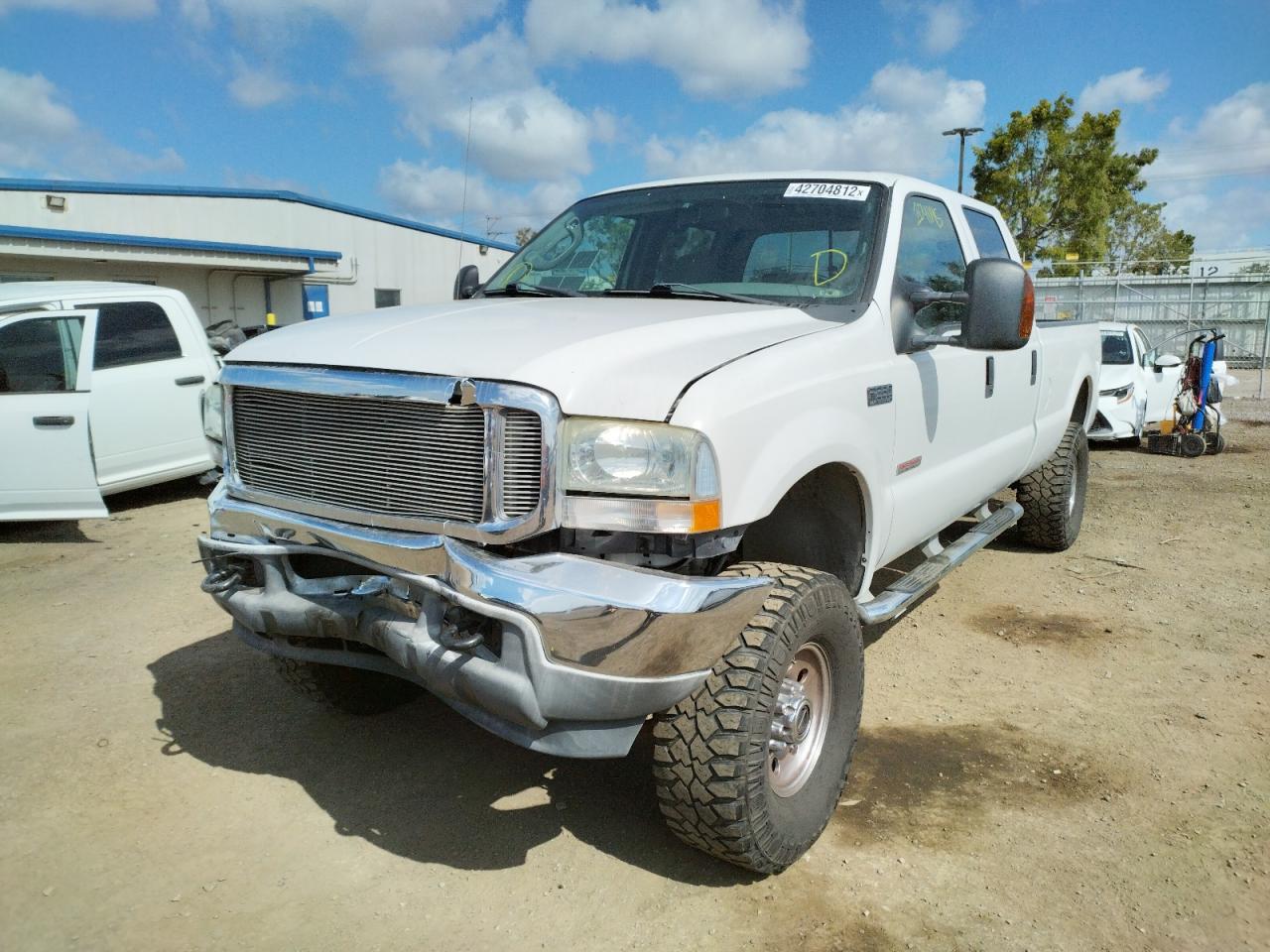 Photo 2 from auction – 2004 FORD F250 SUPER with VIN 1FTNW21P84EB06717