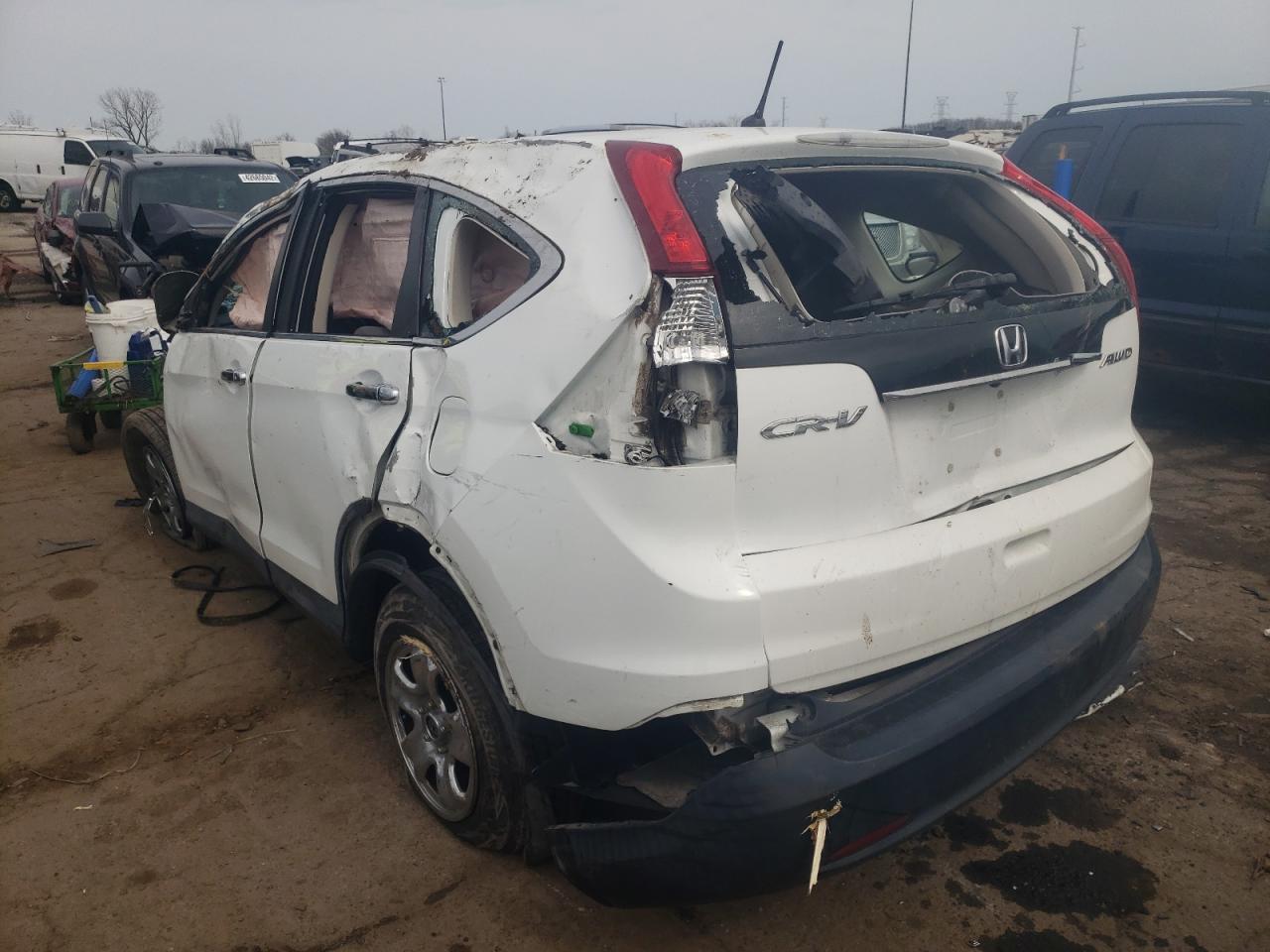 Photo 3 from auction – 2012 HONDA CR-V LX with VIN 2HKRM4H39CH625490