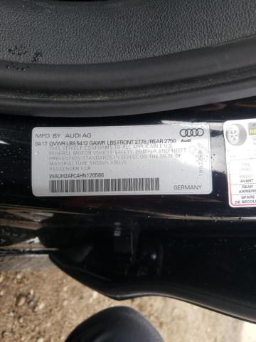 Photo 10 from auction – 2017 AUDI A6 PRESTIG with VIN WAUH2AFC4HN126586