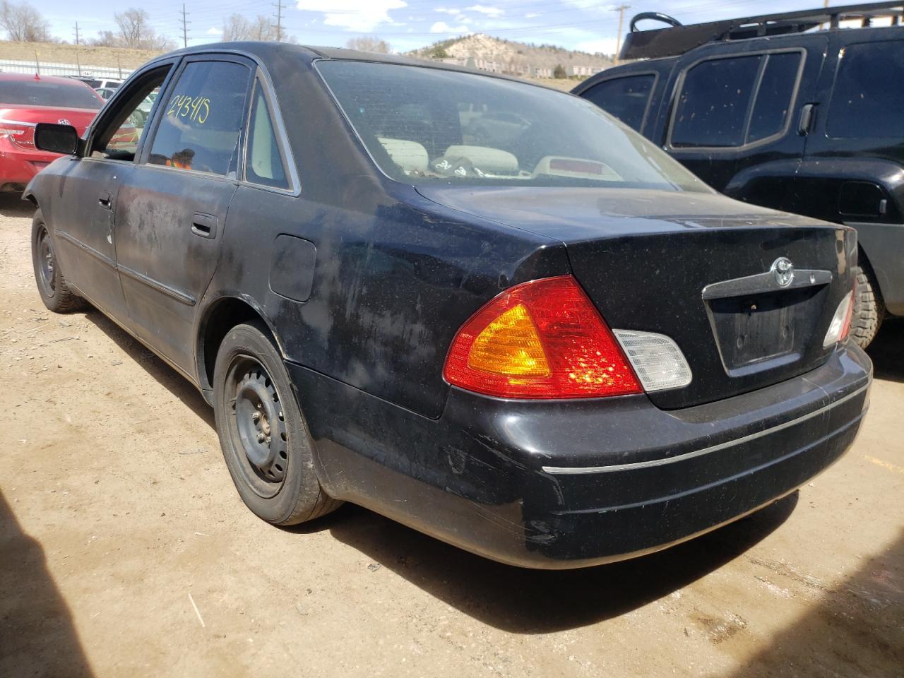 Photo 3 from auction – 2002 TOYOTA AVALON XL with VIN 4T1BF28B12U234633