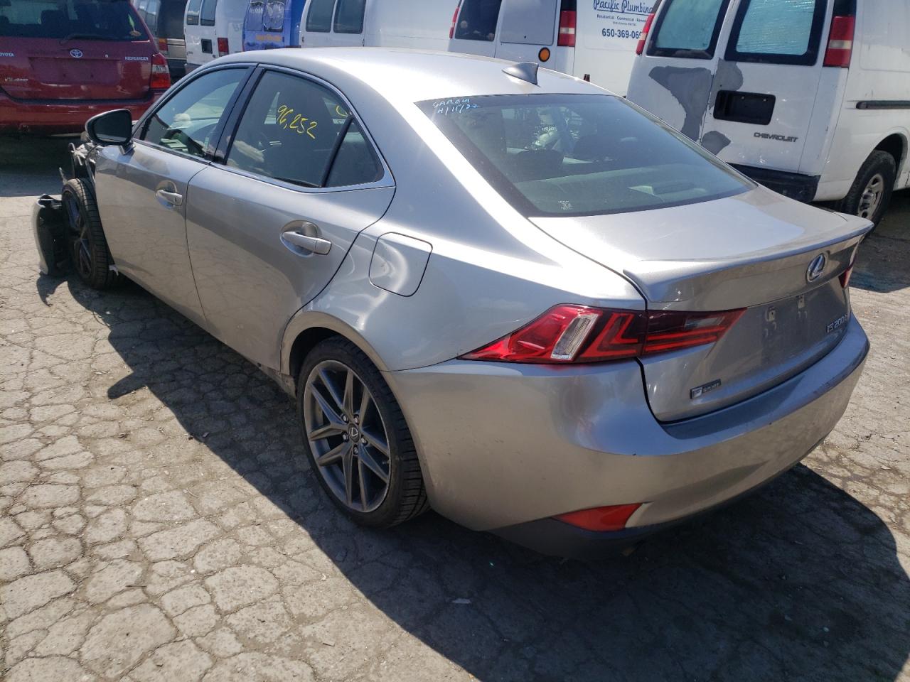 Photo 3 from auction – 2016 LEXUS IS 200T with VIN JTHBA1D23G5013327