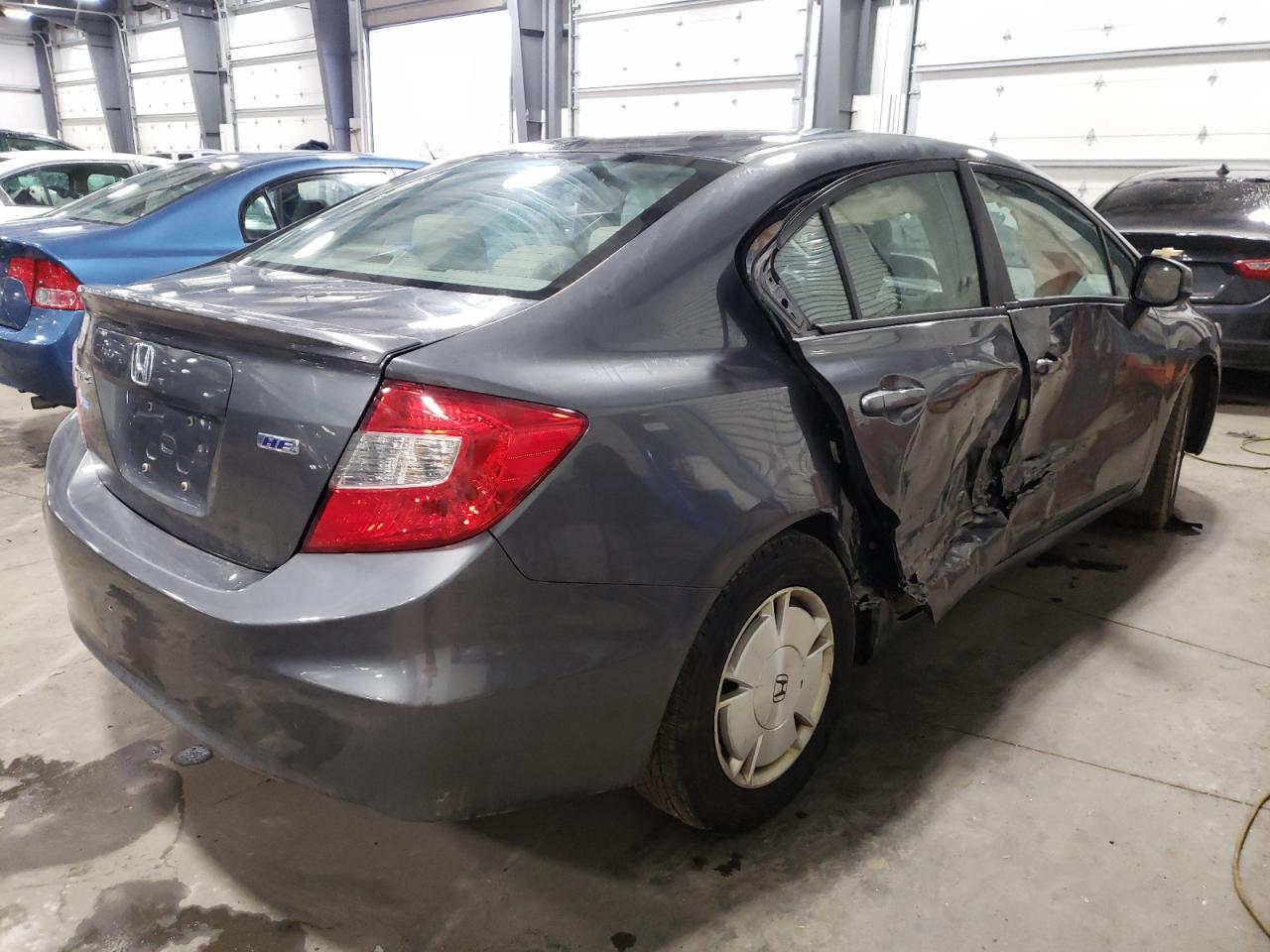 Photo 4 from auction – 2012 HONDA CIVIC HF with VIN 2HGFB2F67CH546176