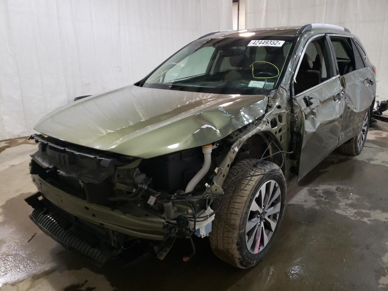 Photo 2 from auction – 2017 SUBARU OUTBACK TO with VIN 4S4BSATC9H3416441