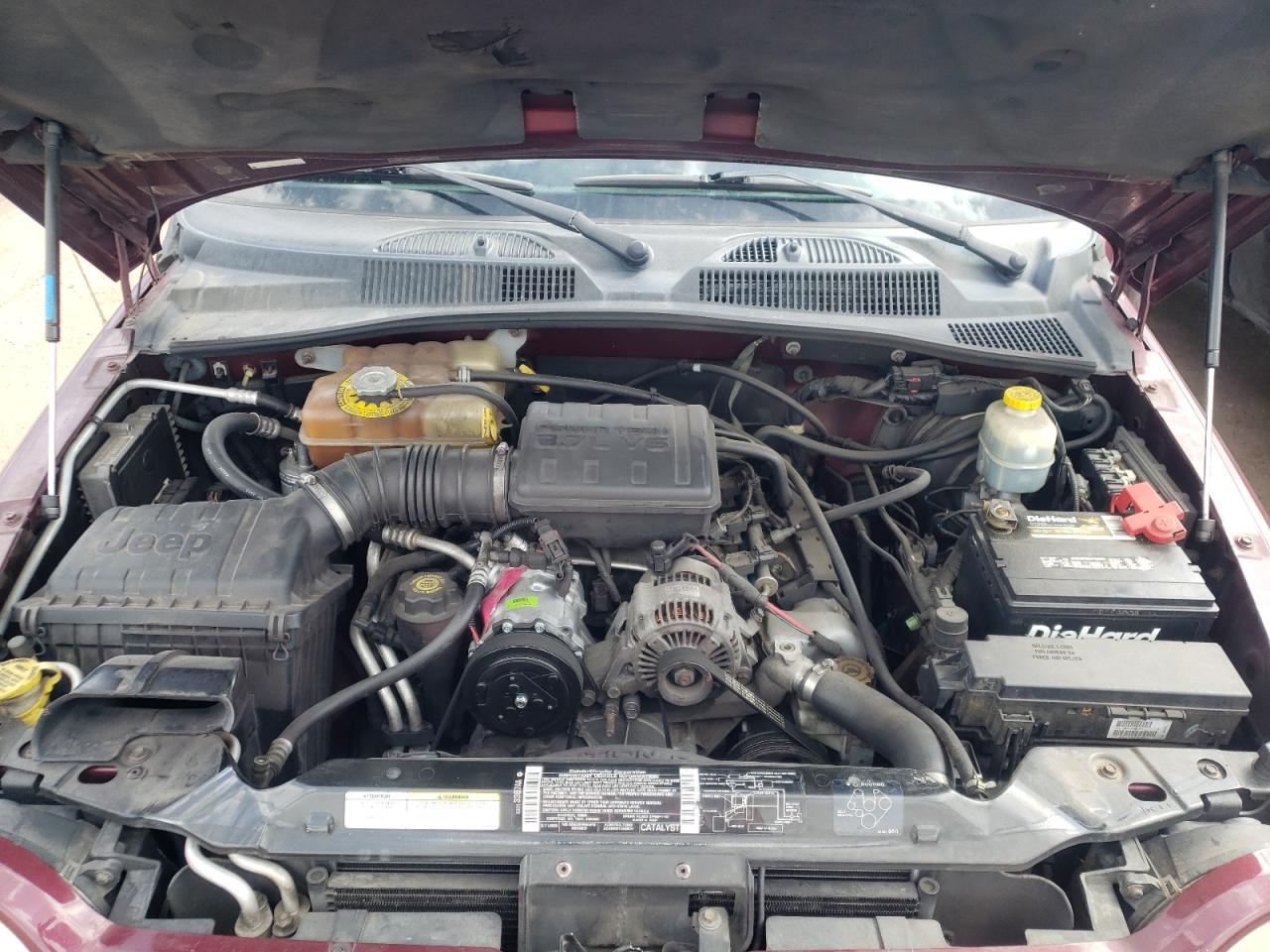 Photo 7 from auction – 2002 JEEP LIBERTY SP with VIN 1J8GL48K52W256226