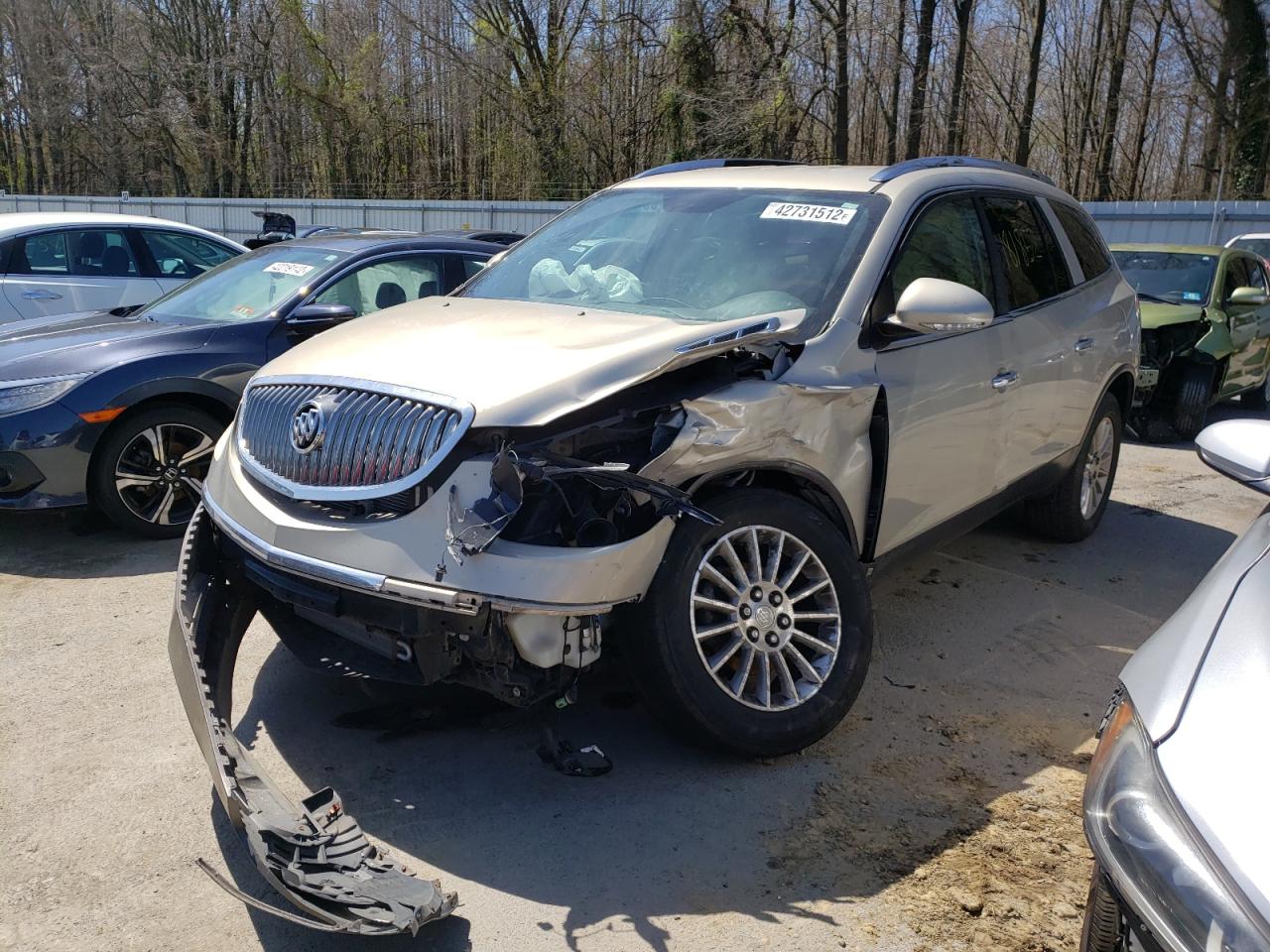 Photo 2 from auction – 2009 BUICK ENCLAVE CX with VIN 5GAER23DX9J218171