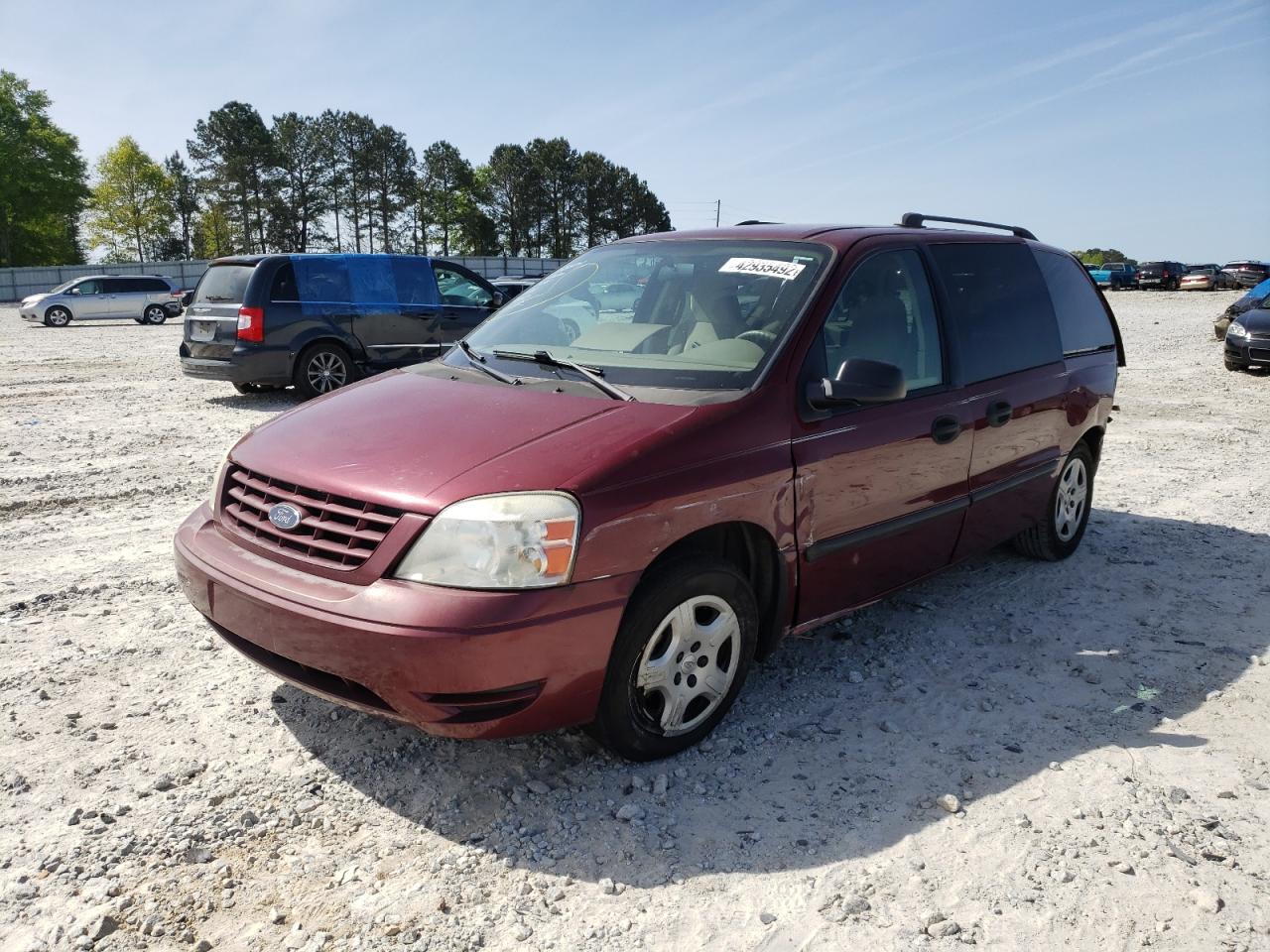 Photo 2 from auction – 2006 FORD FREESTAR S with VIN 2FMZA51686BA53195