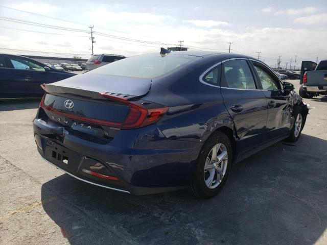 Photo 4 from auction – 2021 HYUNDAI SONATA SE with VIN 5NPEG4JA0MH092574