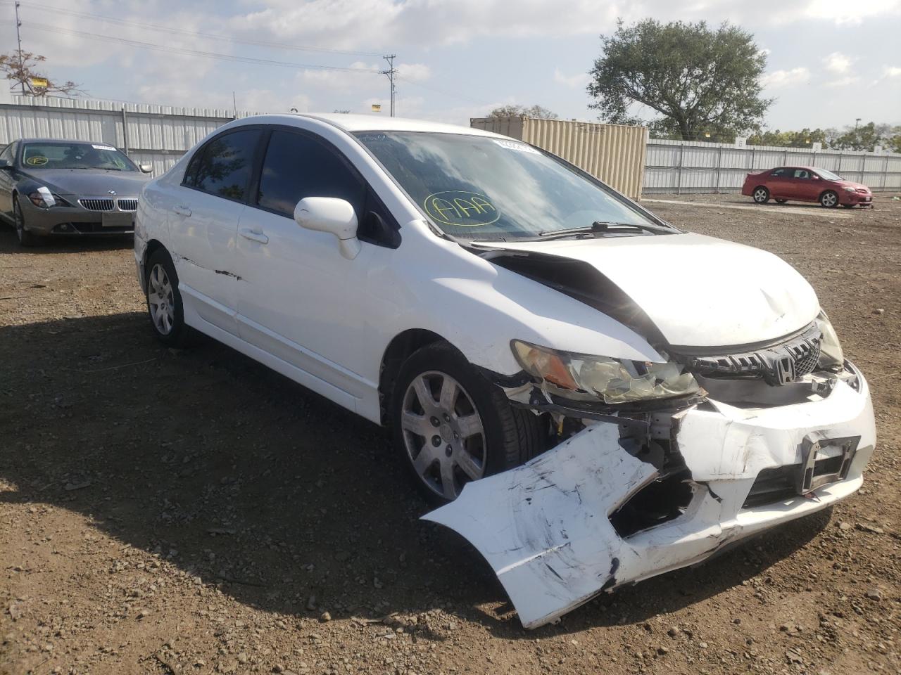 HONDA CIVIC LX 2010 with VIN 2HGFA1F59AH586597 - Photo from auction