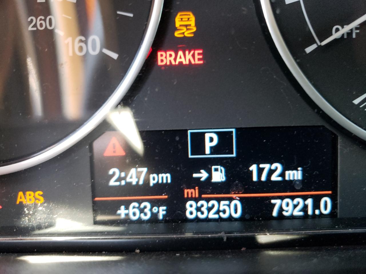Photo 8 from auction – 2016 BMW 320 XI with VIN WBA8E5G56GNT40539