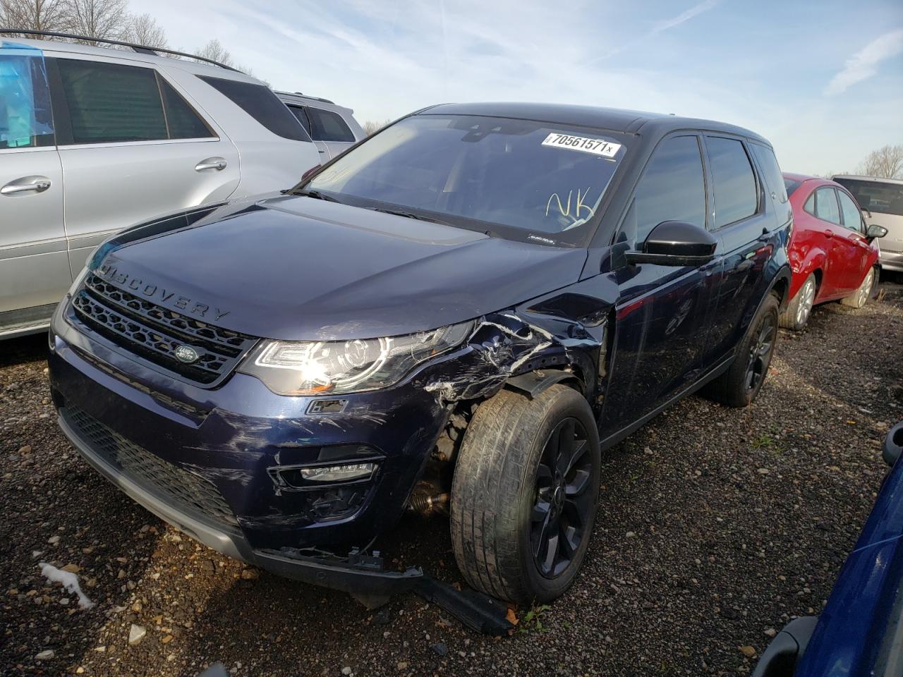Photo 2 from auction – 2017 LAND ROVER DISCOVERY with VIN SALCR2BG7HH646151