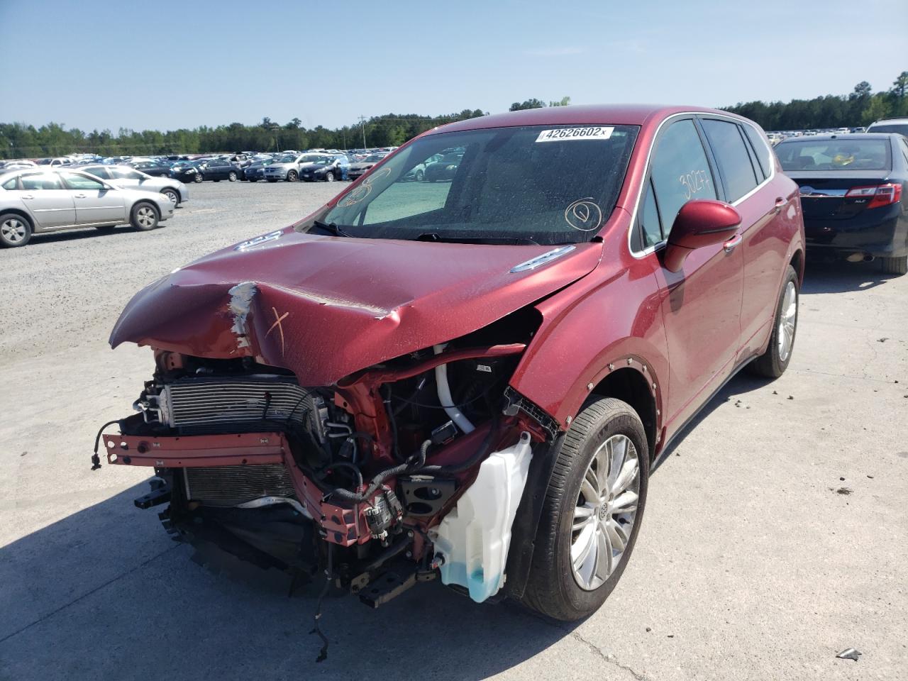 Photo 2 from auction – 2017 BUICK ENVISION P with VIN LRBFXASA9HD066650